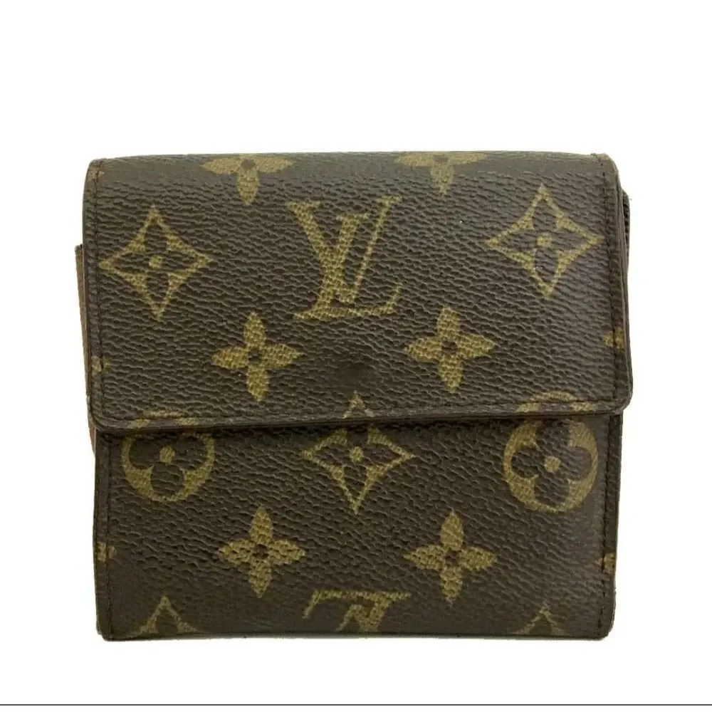 Louis Vuitton Monogram Portefeiulle Elise Trifold Wallet /1A1126. TH1095.